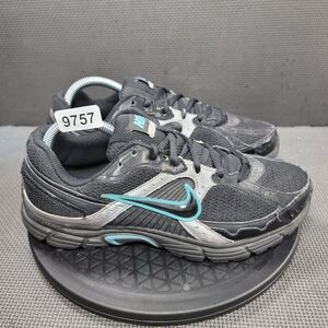 Nike Dart Black and Blue Athletic Sneakers